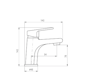 Смеситель для раковины Rav Slezak Colorado CO126.5Z золото